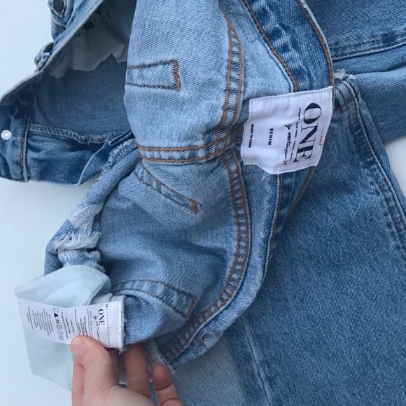 One Teaspoon Distressed Denim Awesome Baggies - Picture 7 of 8